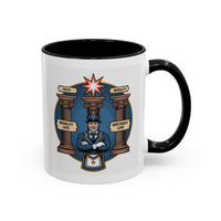 Premium Ready to Go Freemason Design | Master Mason | Morality Love - Masonic Mugs