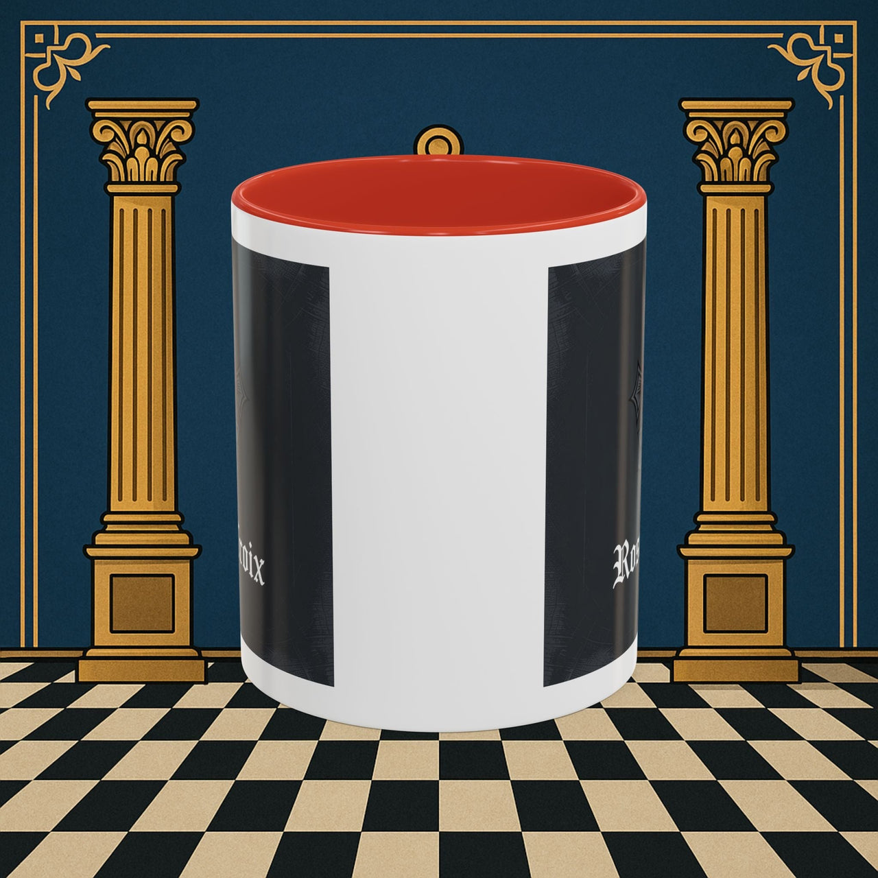 Premium Ready to Go Freemason Design | Mystic Rose | Rose Croix - Masonic Mugs