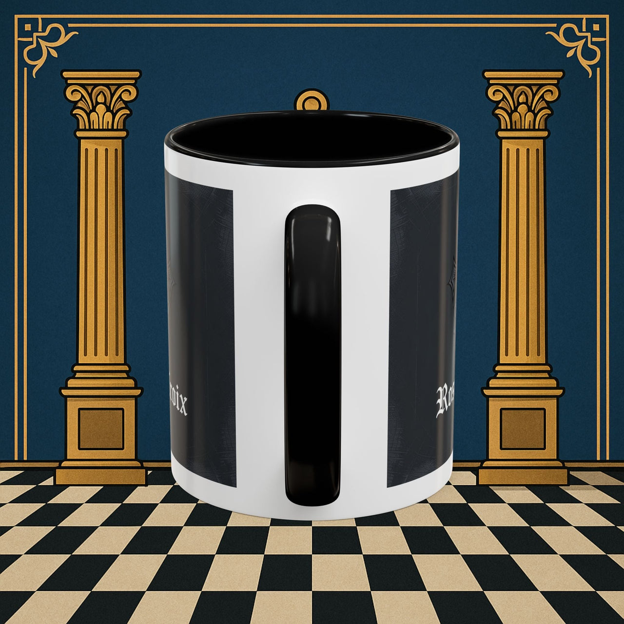 Premium Ready to Go Freemason Design | Mystic Rose | Rose Croix - Masonic Mugs