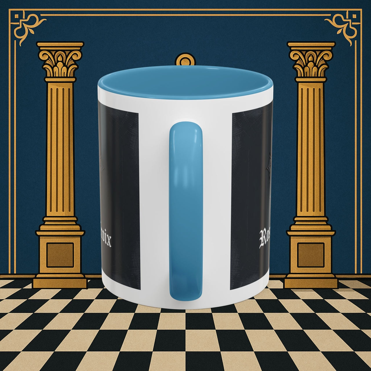 Premium Ready to Go Freemason Design | Mystic Rose | Rose Croix - Masonic Mugs