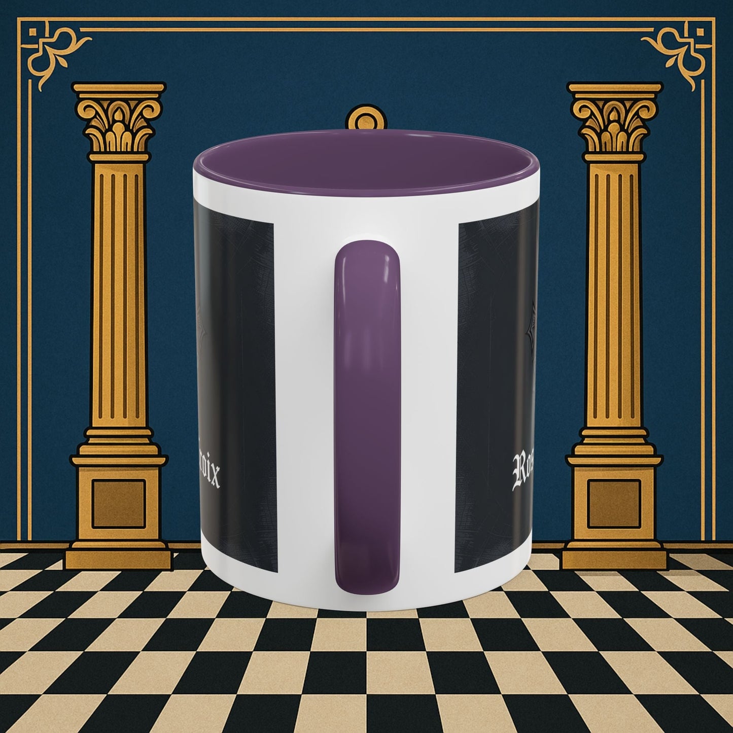 Premium Ready to Go Freemason Design | Mystic Rose | Rose Croix - Masonic Mugs