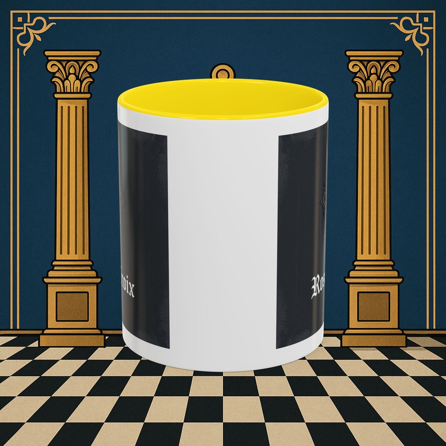 Premium Ready to Go Freemason Design | Mystic Rose | Rose Croix - Masonic Mugs