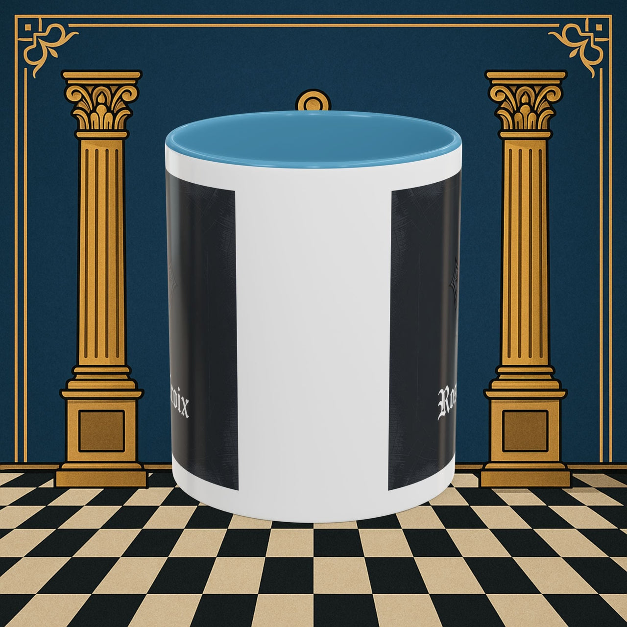 Premium Ready to Go Freemason Design | Mystic Rose | Rose Croix - Masonic Mugs