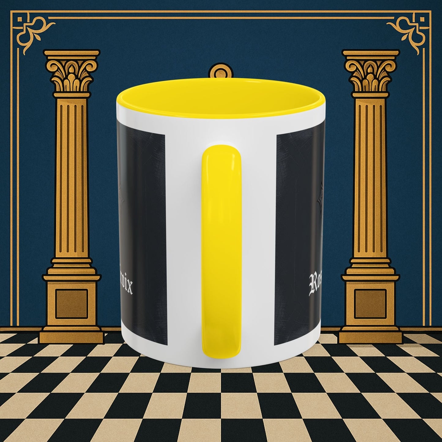 Premium Ready to Go Freemason Design | Mystic Rose | Rose Croix - Masonic Mugs