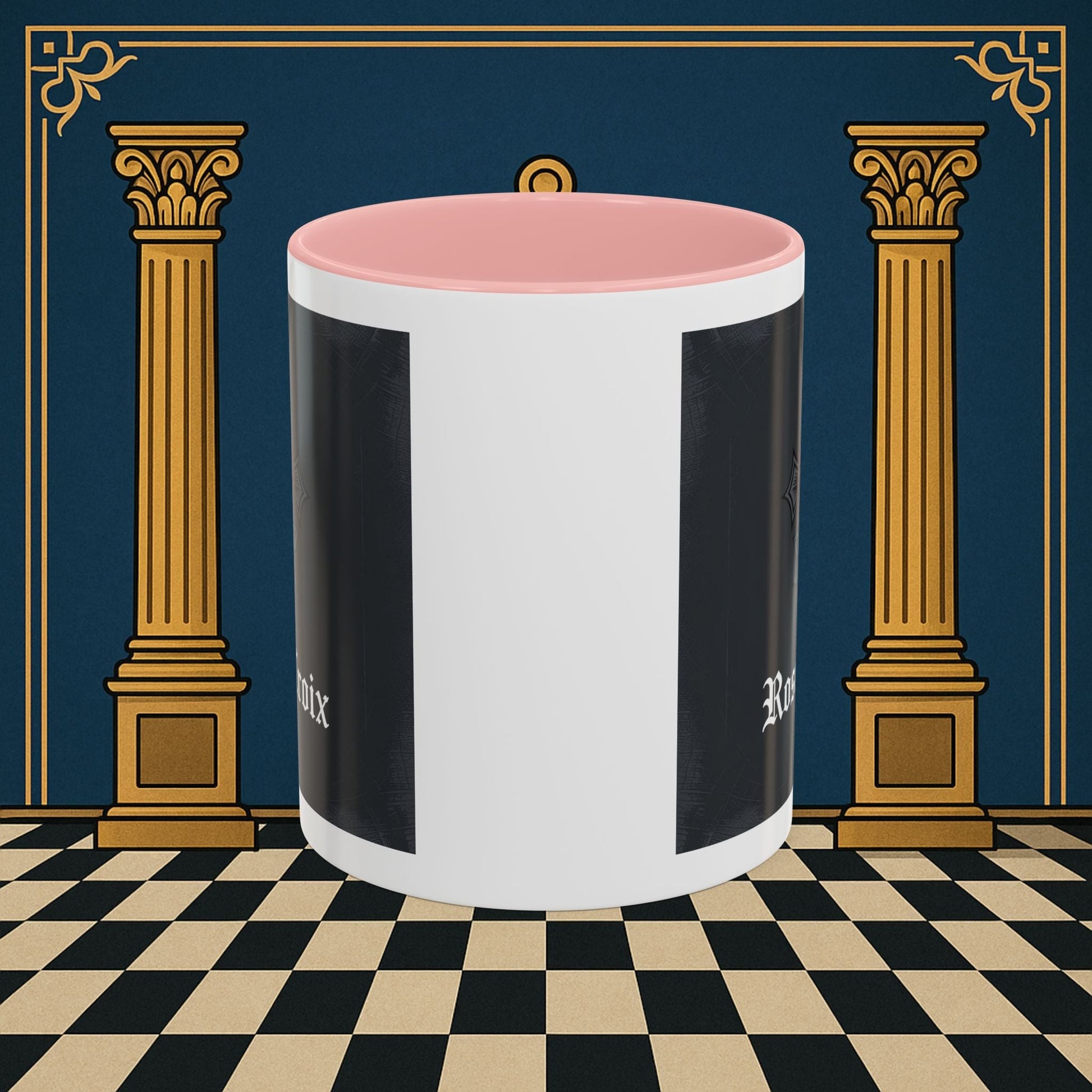 Premium Ready to Go Freemason Design | Mystic Rose | Rose Croix - Masonic Mugs