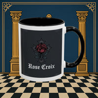 Premium Ready to Go Freemason Design | Mystic Rose | Rose Croix - Masonic Mugs