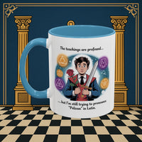 Premium Ready to Go Freemason Design | Mystical Linguistic Odyssey | Rose Croix - Masonic Mugs