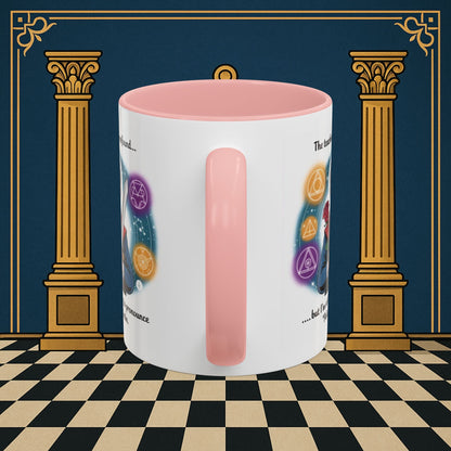 Premium Ready to Go Freemason Design | Mystical Linguistic Odyssey | Rose Croix - Masonic Mugs