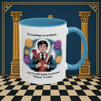 Premium Ready to Go Freemason Design | Mystical Linguistic Odyssey | Rose Croix - Masonic Mugs