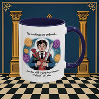 Premium Ready to Go Freemason Design | Mystical Linguistic Odyssey | Rose Croix - Masonic Mugs