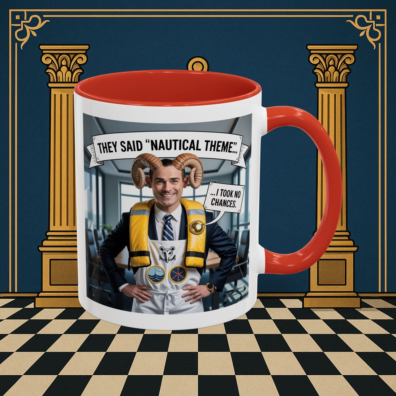 Premium Ready to Go Freemason Design | Nautical Nonsense | Royal Ark Mariners - Masonic Mugs