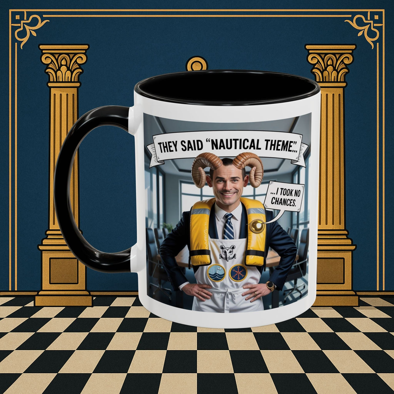 Premium Ready to Go Freemason Design | Nautical Nonsense | Royal Ark Mariners - Masonic Mugs