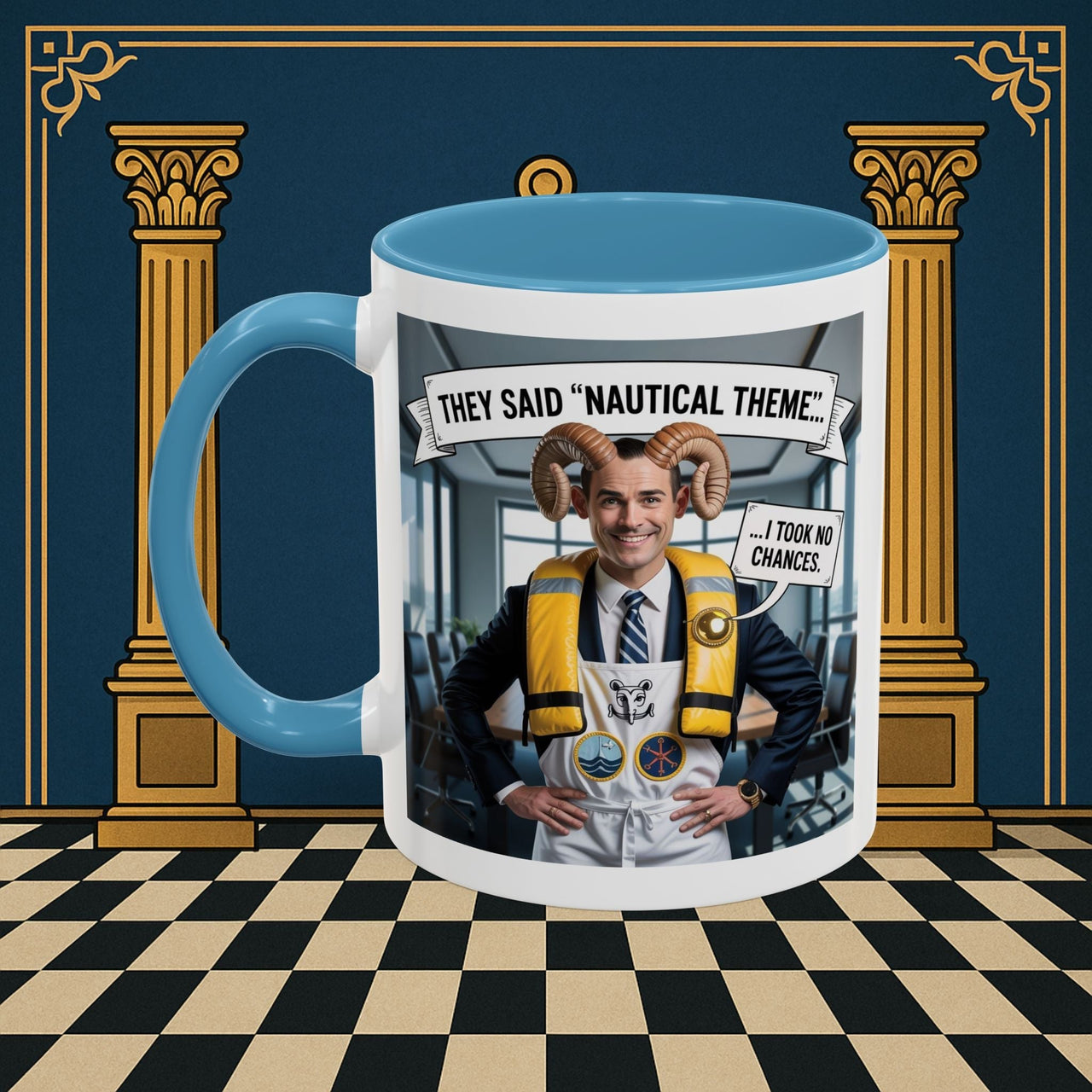 Premium Ready to Go Freemason Design | Nautical Nonsense | Royal Ark Mariners - Masonic Mugs