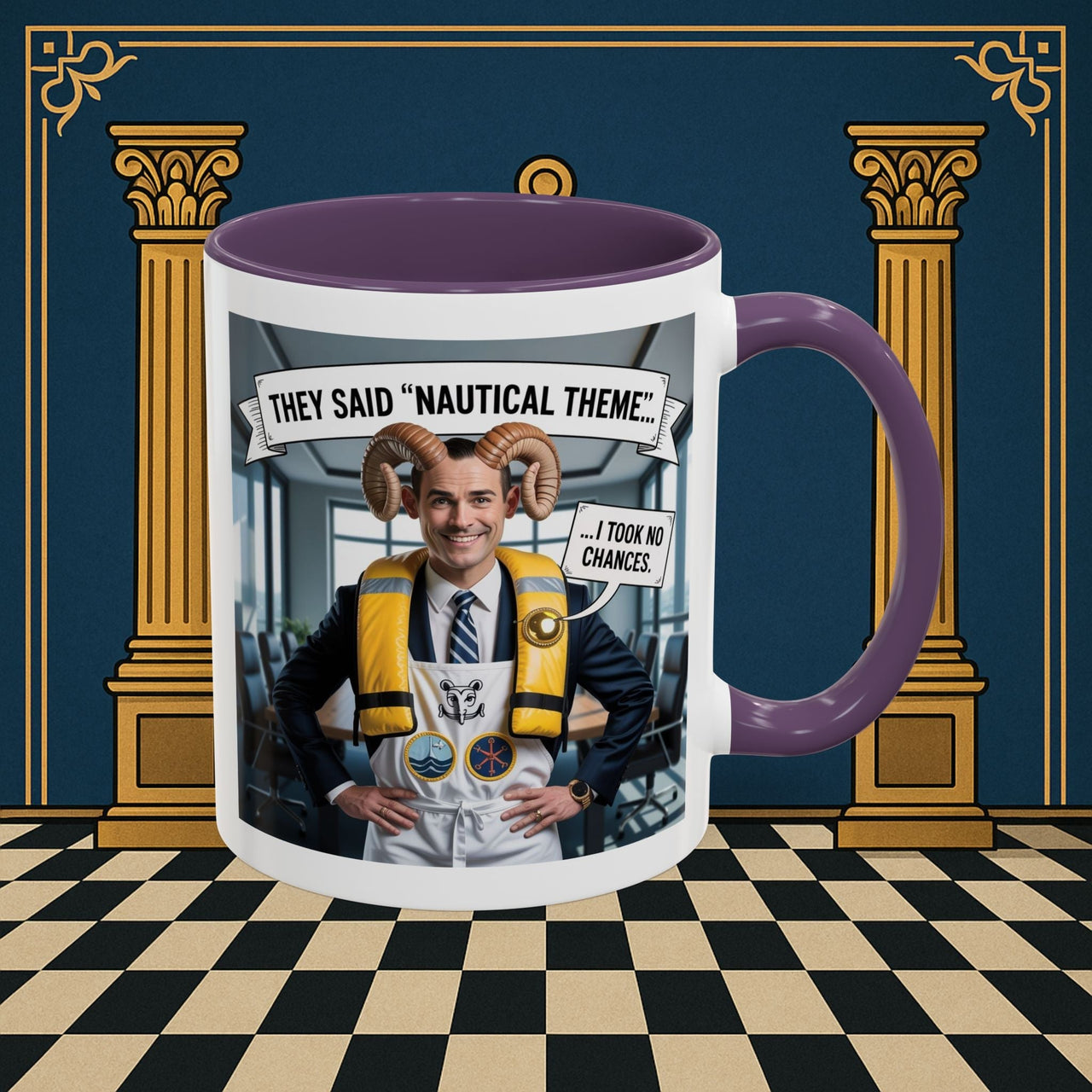 Premium Ready to Go Freemason Design | Nautical Nonsense | Royal Ark Mariners - Masonic Mugs