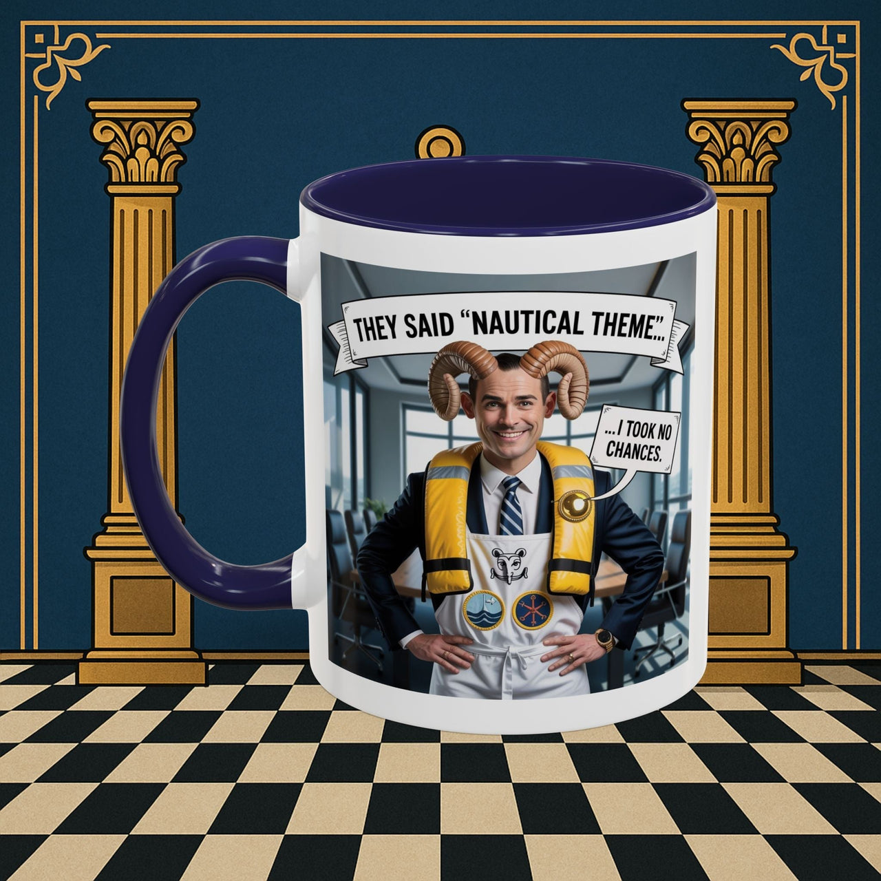 Premium Ready to Go Freemason Design | Nautical Nonsense | Royal Ark Mariners - Masonic Mugs
