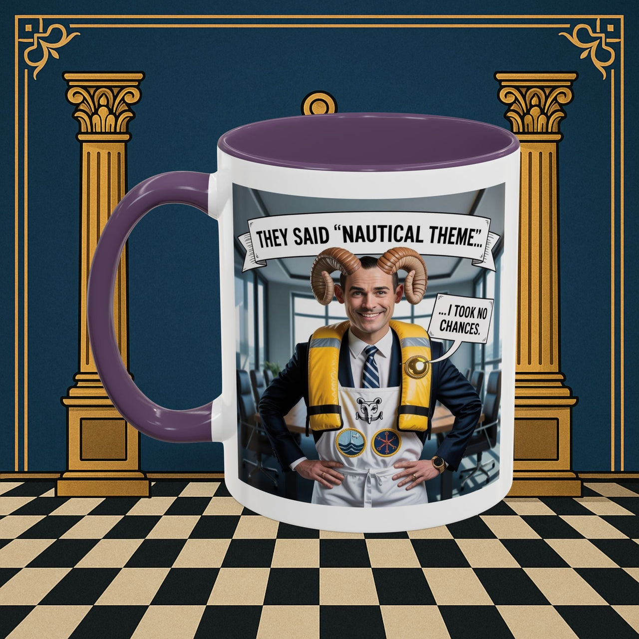Premium Ready to Go Freemason Design | Nautical Nonsense | Royal Ark Mariners - Masonic Mugs