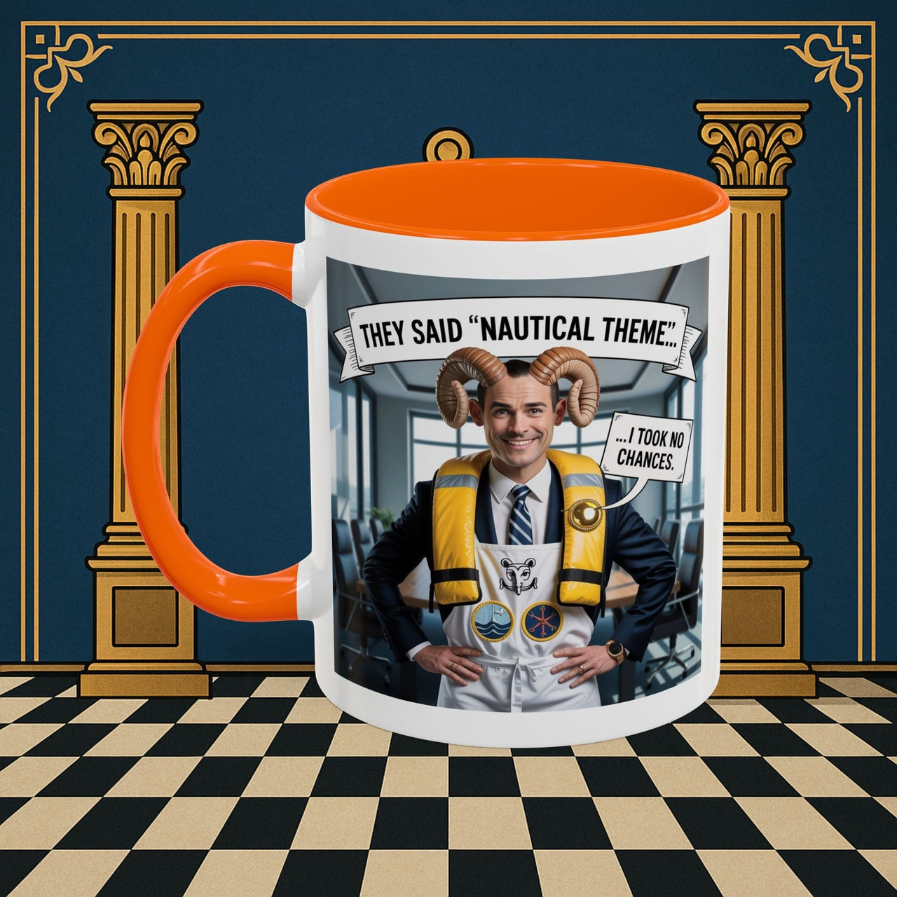 Premium Ready to Go Freemason Design | Nautical Nonsense | Royal Ark Mariners - Masonic Mugs