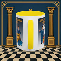 Premium Ready to Go Freemason Design Ready to Go | Accent Coloured 11oz Mug | Charity Champions | Charity Steward - Masonic Mugs