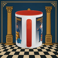 Premium Ready to Go Freemason Design Ready to Go | Accent Coloured 11oz Mug | Charity Champions | Charity Steward - Masonic Mugs
