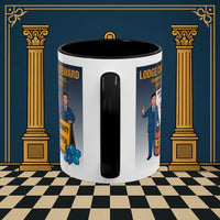 Premium Ready to Go Freemason Design Ready to Go | Accent Coloured 11oz Mug | Charity Champions | Charity Steward - Masonic Mugs