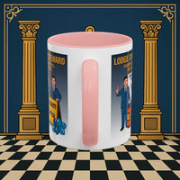 Premium Ready to Go Freemason Design Ready to Go | Accent Coloured 11oz Mug | Charity Champions | Charity Steward - Masonic Mugs