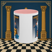 Premium Ready to Go Freemason Design Ready to Go | Accent Coloured 11oz Mug | Charity Champions | Charity Steward - Masonic Mugs