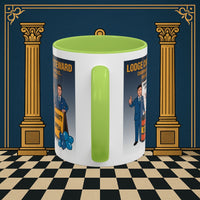 Premium Ready to Go Freemason Design Ready to Go | Accent Coloured 11oz Mug | Charity Champions | Charity Steward - Masonic Mugs