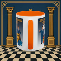 Premium Ready to Go Freemason Design Ready to Go | Accent Coloured 11oz Mug | Charity Champions | Charity Steward - Masonic Mugs