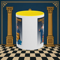 Premium Ready to Go Freemason Design Ready to Go | Accent Coloured 11oz Mug | Charity Champions | Charity Steward - Masonic Mugs