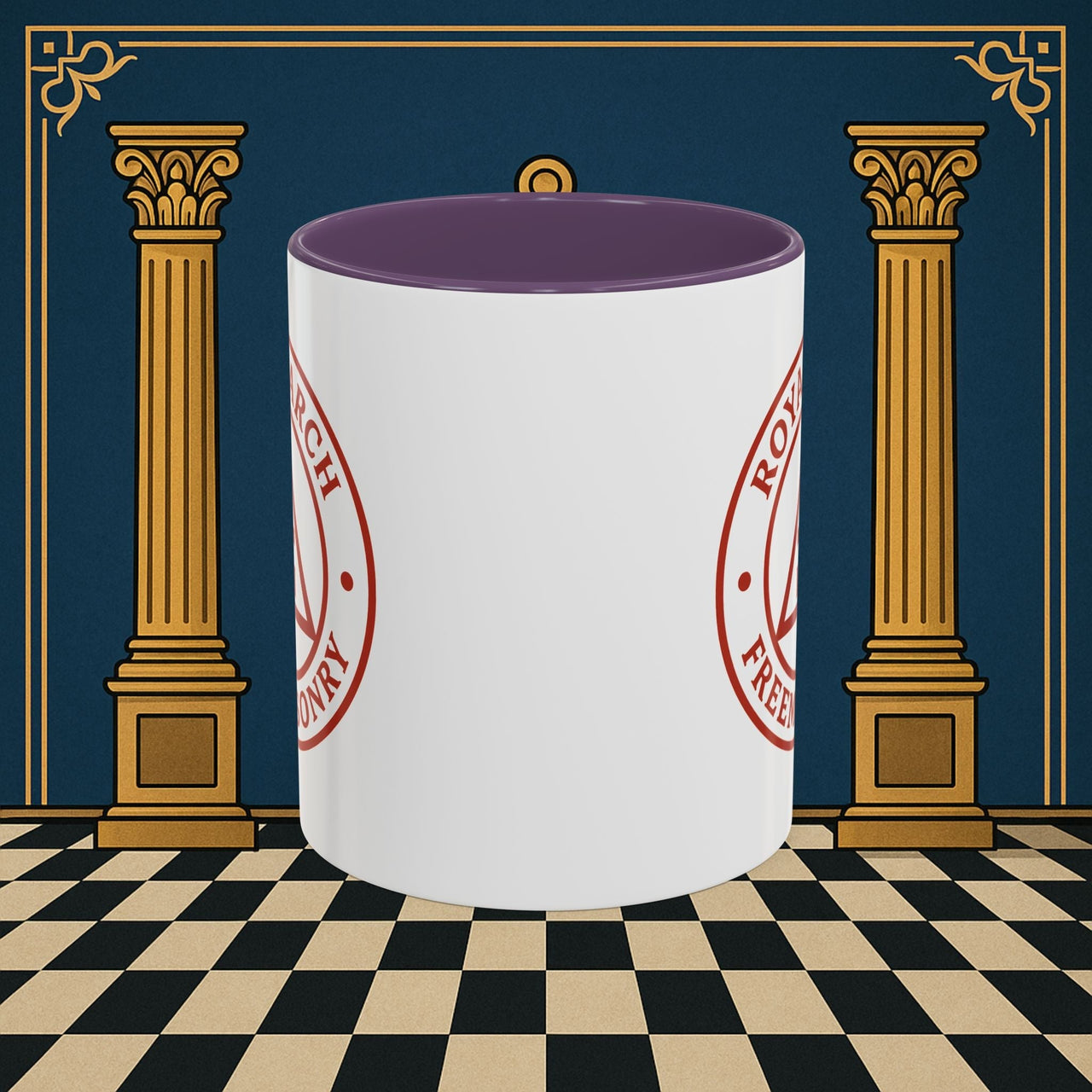 Premium Ready to Go Freemason Design | Sacred Brotherhood | Royal Arch Freemasonry - Masonic Mugs