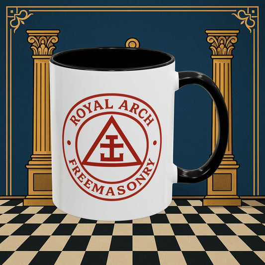 Premium Ready to Go Freemason Design | Sacred Brotherhood | Royal Arch Freemasonry - Masonic Mugs