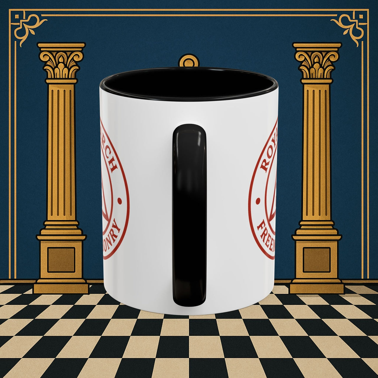Premium Ready to Go Freemason Design | Sacred Brotherhood | Royal Arch Freemasonry - Masonic Mugs