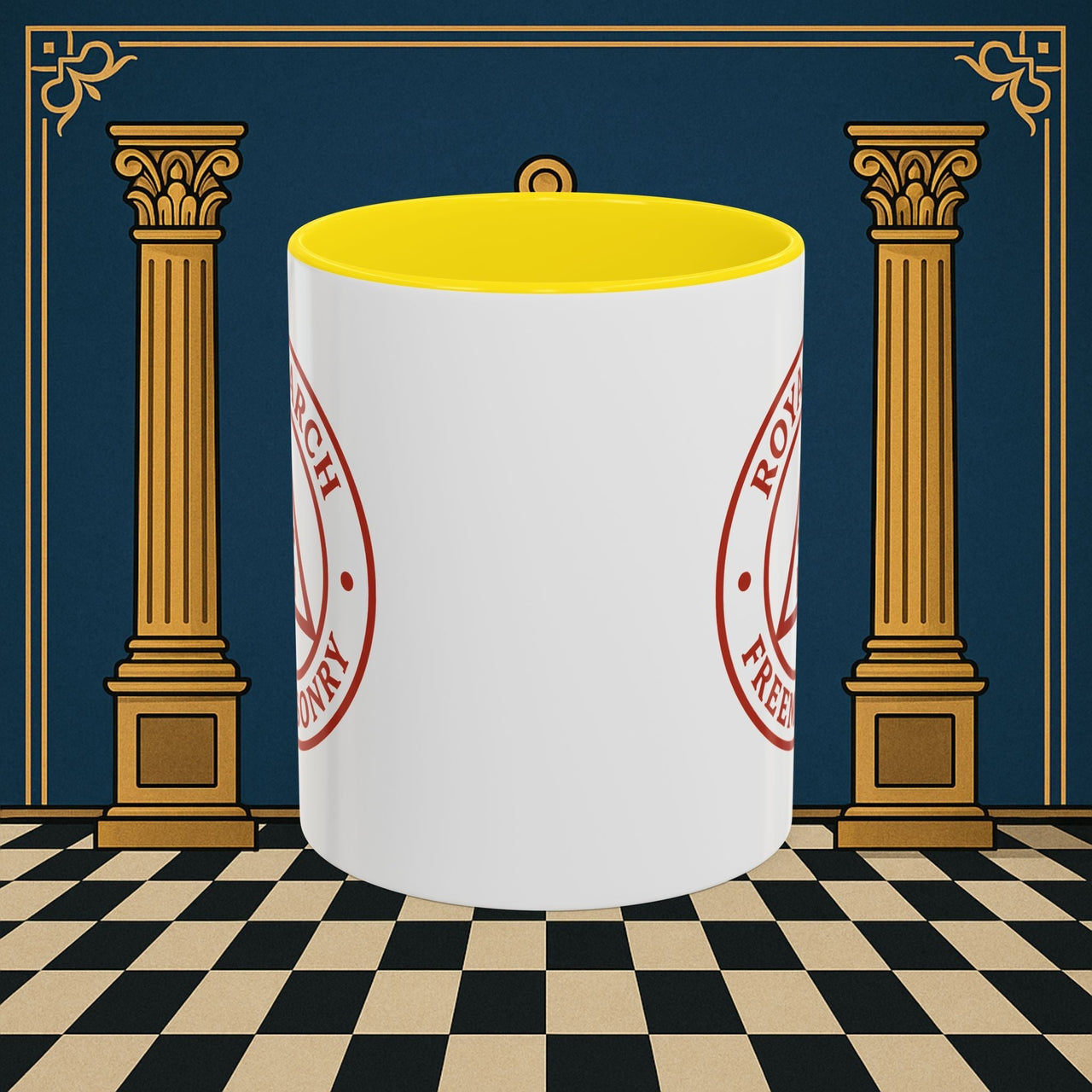 Premium Ready to Go Freemason Design | Sacred Brotherhood | Royal Arch Freemasonry - Masonic Mugs
