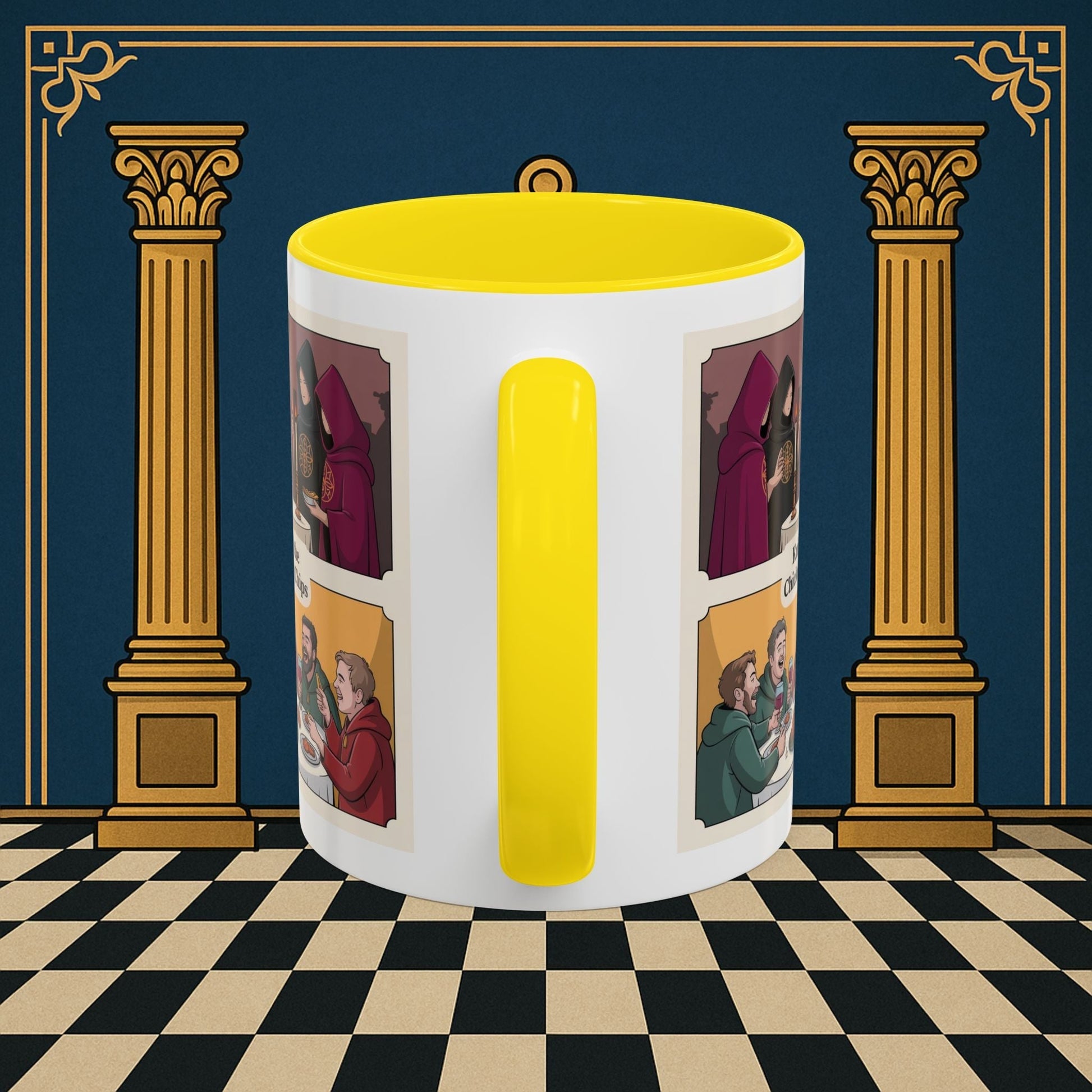 Premium Ready to Go Freemason Design | Secret Feast | Rose Croix - Masonic Mugs