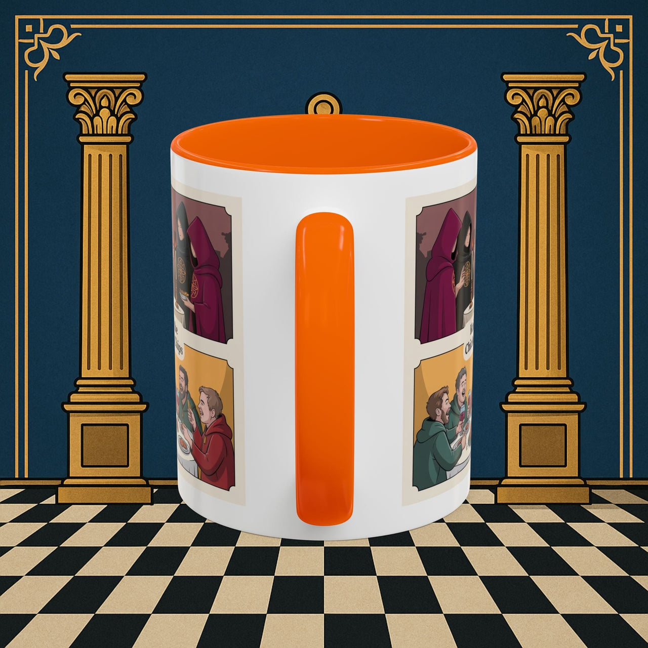 Premium Ready to Go Freemason Design | Secret Feast | Rose Croix - Masonic Mugs