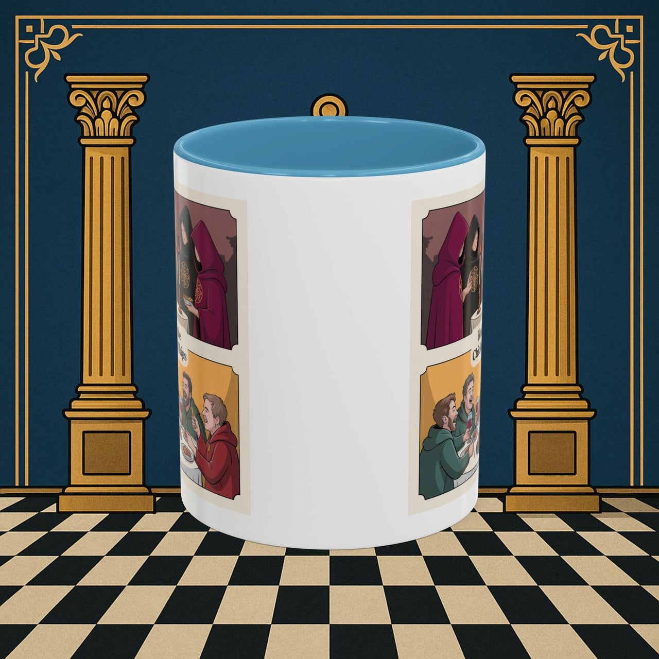 Premium Ready to Go Freemason Design | Secret Feast | Rose Croix - Masonic Mugs
