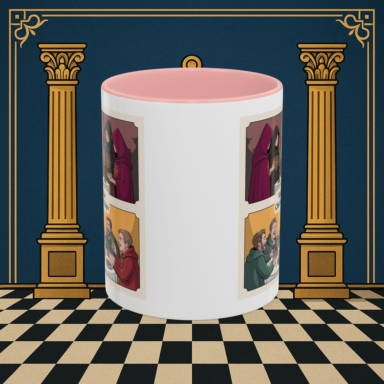 Premium Ready to Go Freemason Design | Secret Feast | Rose Croix - Masonic Mugs