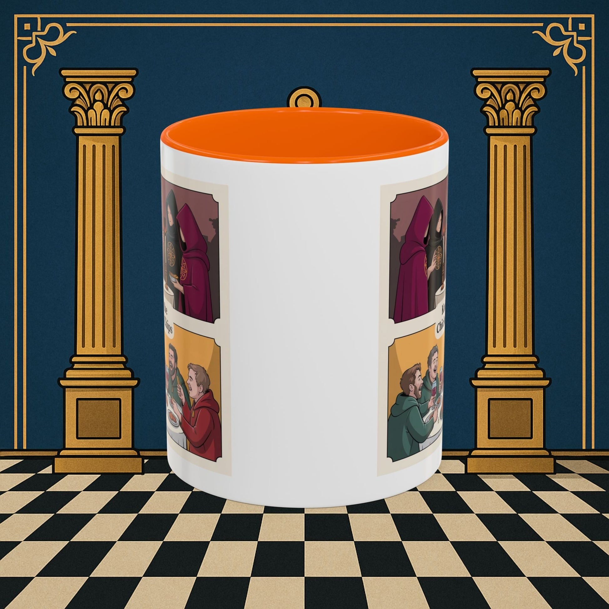 Premium Ready to Go Freemason Design | Secret Feast | Rose Croix - Masonic Mugs