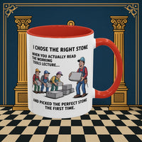 Premium Ready to Go Freemason Design | Stone Selection Strategy | Mark Masonry - Masonic Mugs