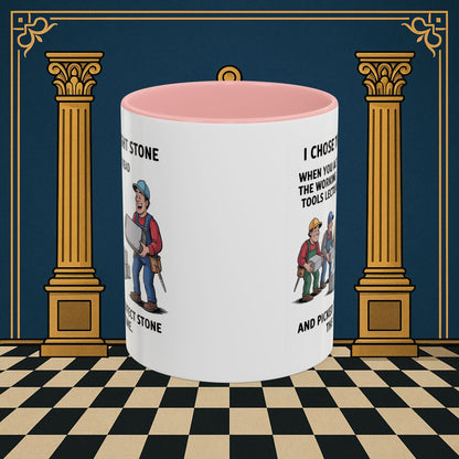 Premium Ready to Go Freemason Design | Stone Selection Strategy | Mark Masonry - Masonic Mugs