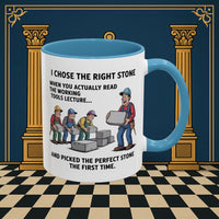 Premium Ready to Go Freemason Design | Stone Selection Strategy | Mark Masonry - Masonic Mugs