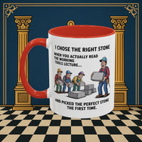 Premium Ready to Go Freemason Design | Stone Selection Strategy | Mark Masonry - Masonic Mugs