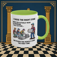 Premium Ready to Go Freemason Design | Stone Selection Strategy | Mark Masonry - Masonic Mugs