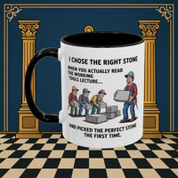 Premium Ready to Go Freemason Design | Stone Selection Strategy | Mark Masonry - Masonic Mugs