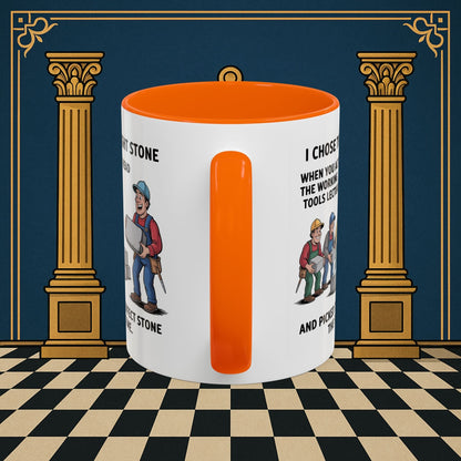 Premium Ready to Go Freemason Design | Stone Selection Strategy | Mark Masonry - Masonic Mugs