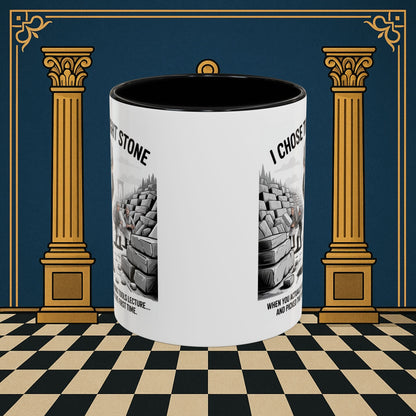 Premium Ready to Go Freemason Design | Stone Selection Success | Mark Masonry - Masonic Mugs