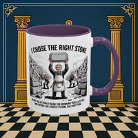 Premium Ready to Go Freemason Design | Stone Selection Success | Mark Masonry - Masonic Mugs