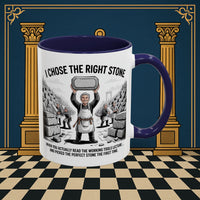 Premium Ready to Go Freemason Design | Stone Selection Success | Mark Masonry - Masonic Mugs
