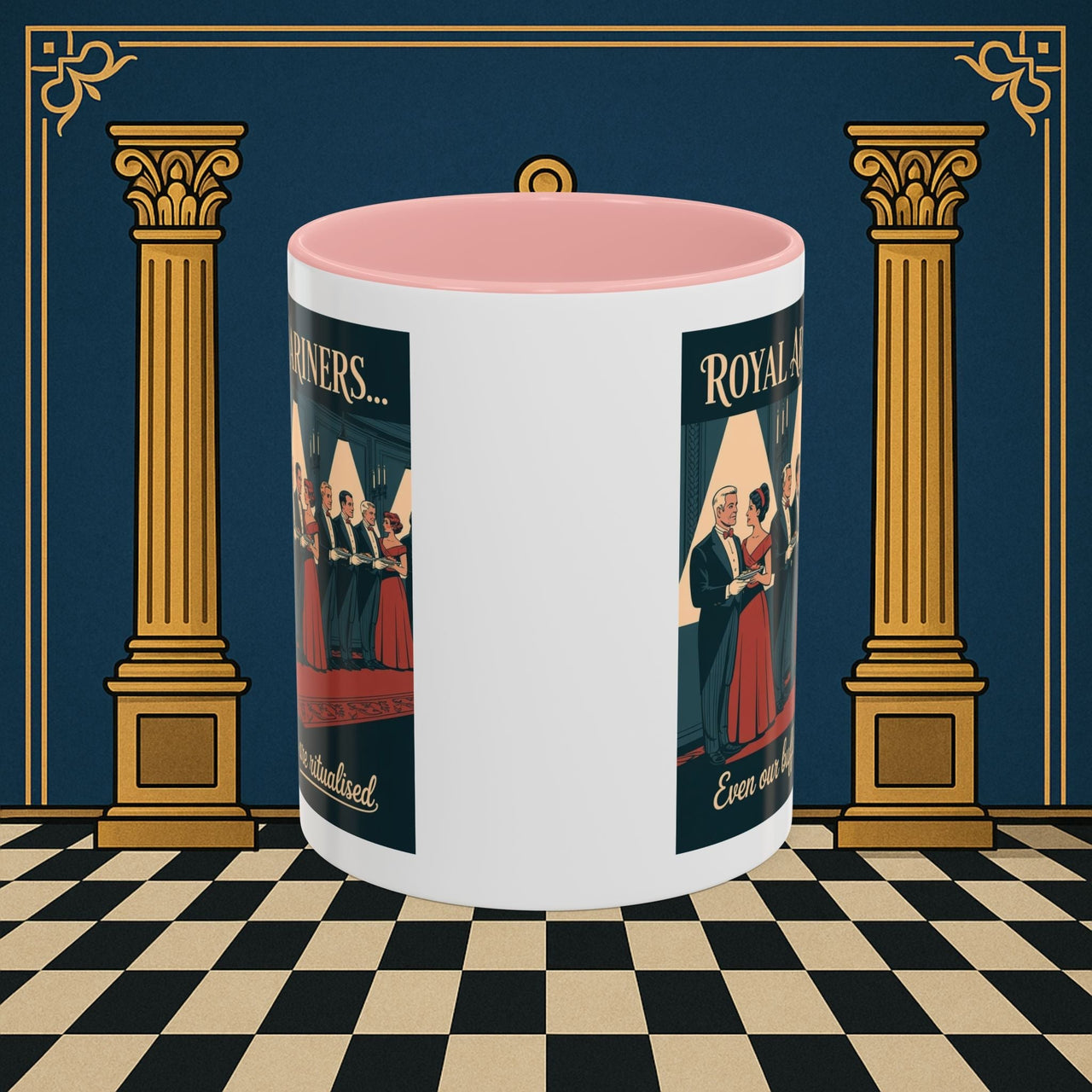 Premium Ready to Go Freemason Design | Synchronized Service | Royal Ark Mariners - Masonic Mugs