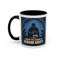 Premium Ready to Go Freemason Design | The Third Degree | Master Mason | I know the legend of Hiram Abiff - Masonic Mugs